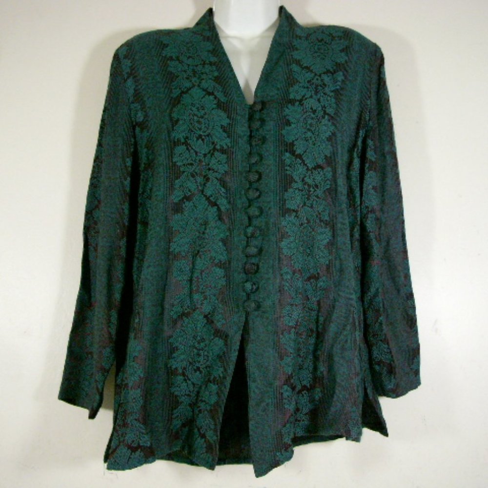 Rabbit Rabbit Rabbit Designs Button Down Blouse -… - image 3